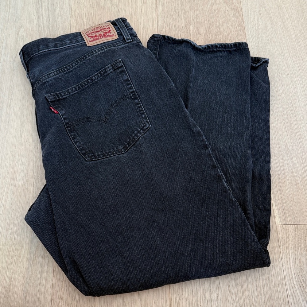 Levi’s 94 Baggy Black Denim Jeans
